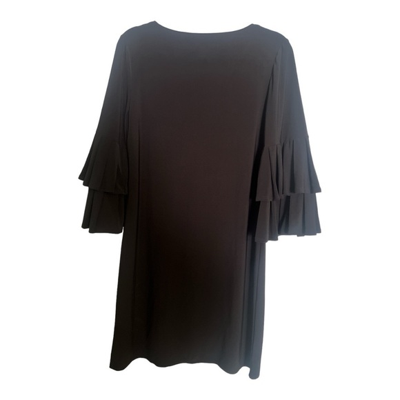 Laundry By Shelli Segal Shift Dress Bell Sleeve Size SP LA1 - Picture 4 of 4